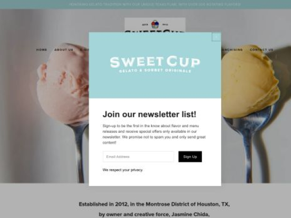sweetcupgelato.com